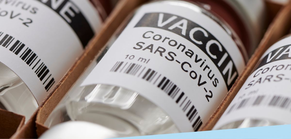 Vials of the Coronavirus SARS-CoV-2 vaccine