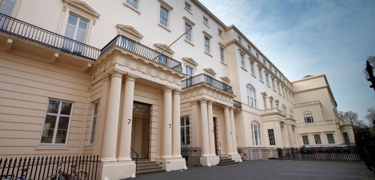 Carlton House Terrace, where the Royal Society is based