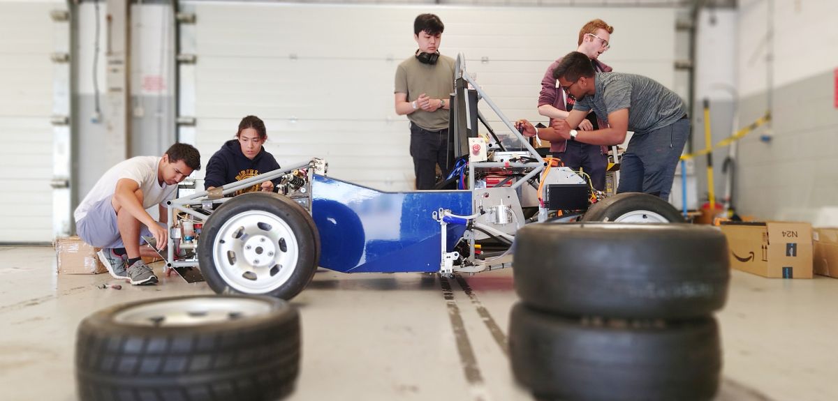 Oxford University Racing team at Silverstone
