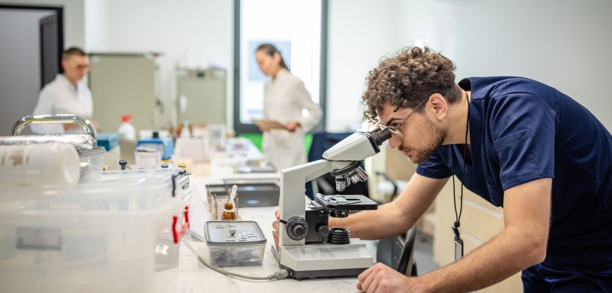 Scientists in a laboratory