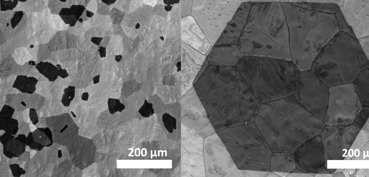 Comparison of graphene crystals