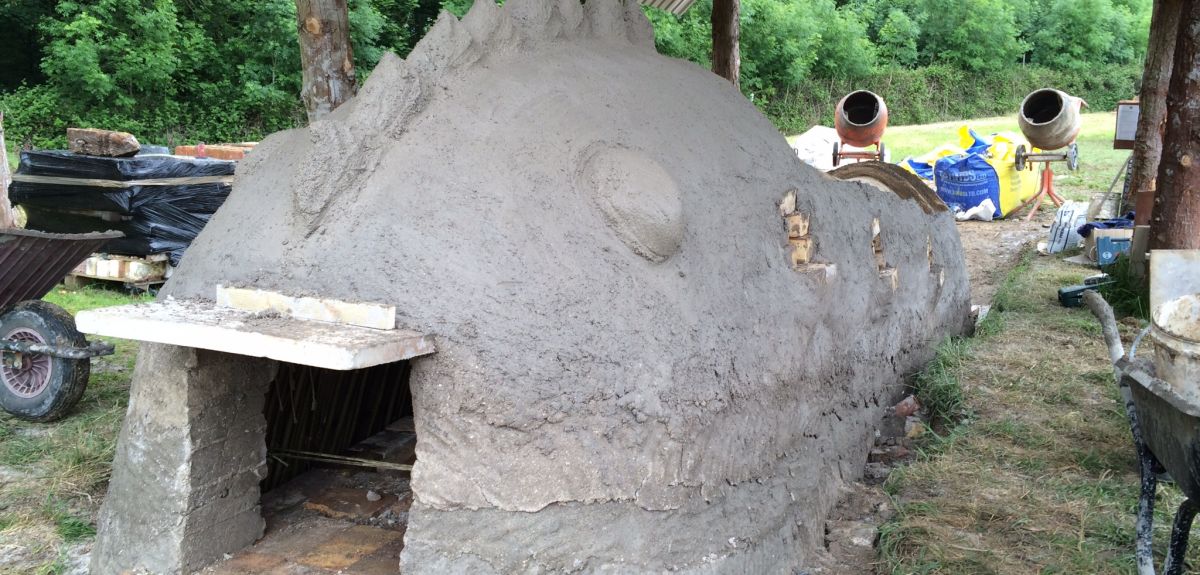Anagama 'cave' kiln will look like a fiery dragon once lit
