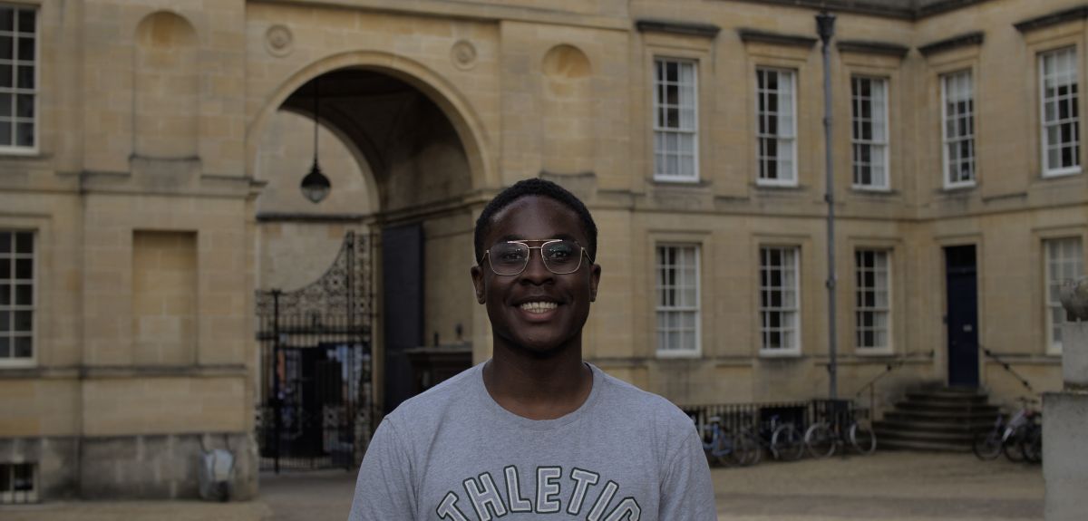 Oxford student, Molayo Ogunde 