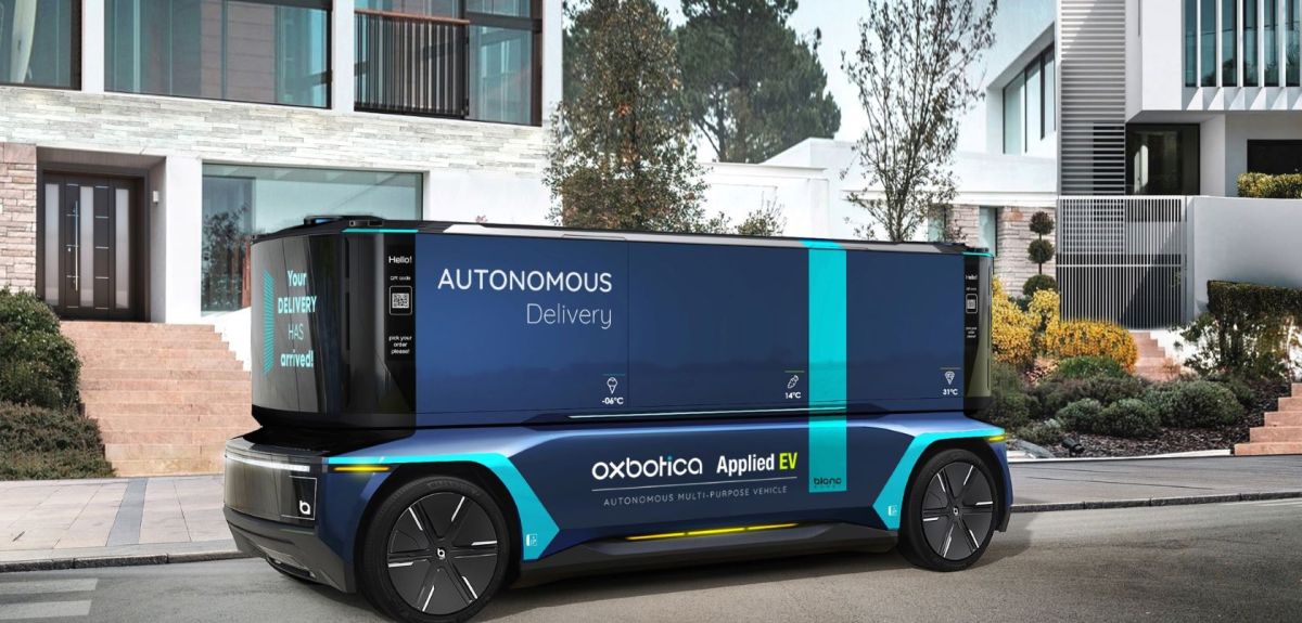 Oxford spinout Oxbotica autonomous vehicle