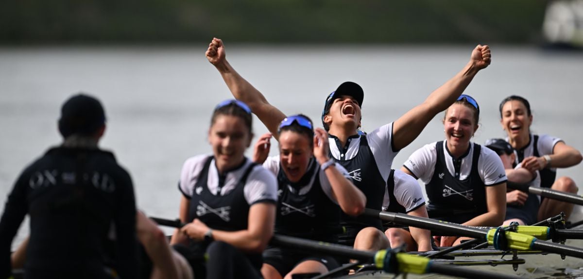 Oxford's women claim victory in the 2026 Boat Race