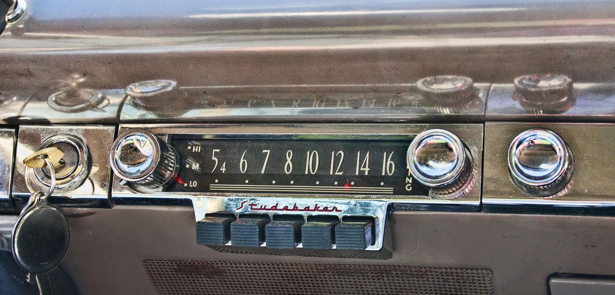 A Studebaker radio