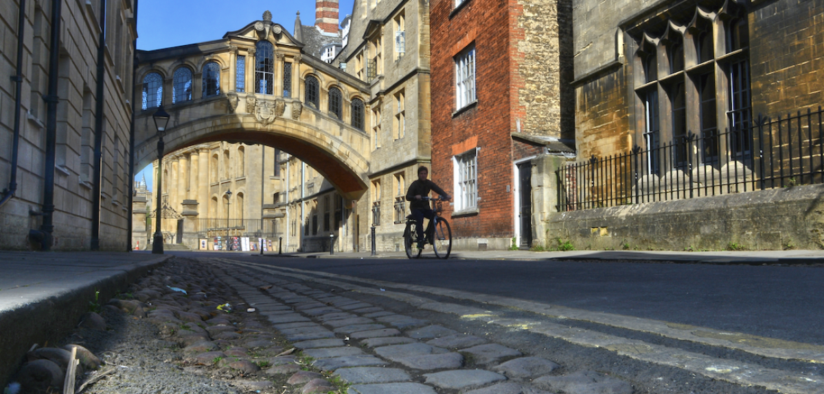 A view of the bridge of sighs, Oxford. Credits: University of Oxford