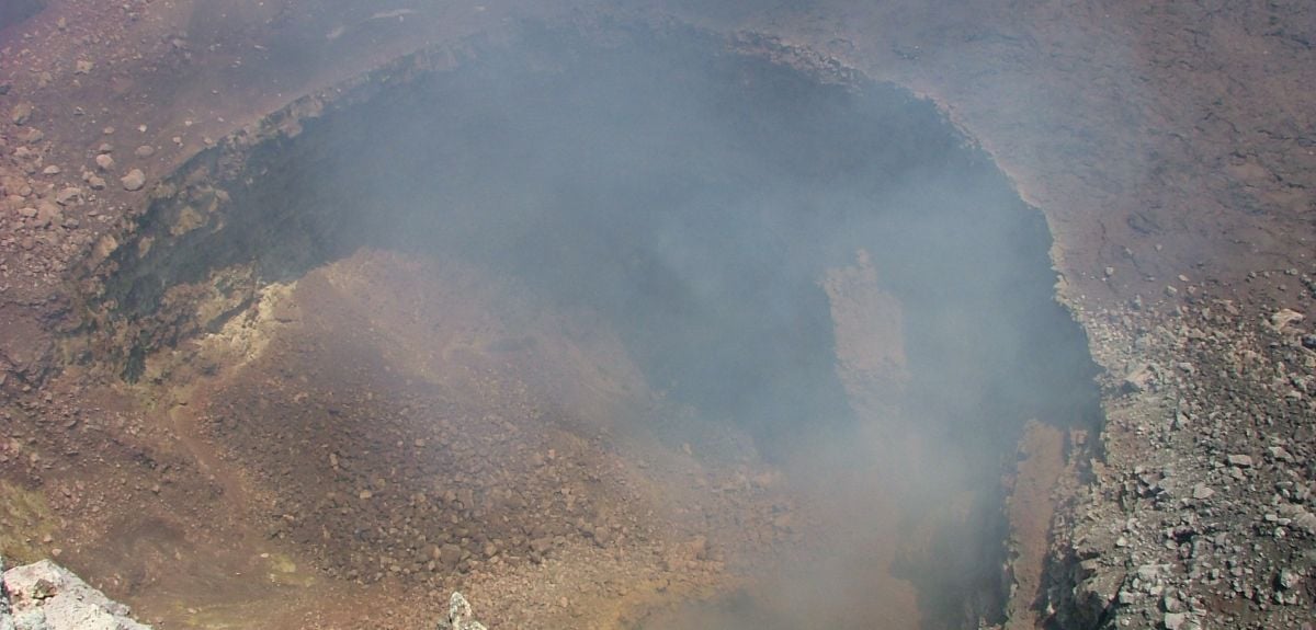 A close-up view of inside Masaya's crater, Nicaragua  Copy Right: Tamsin Mather