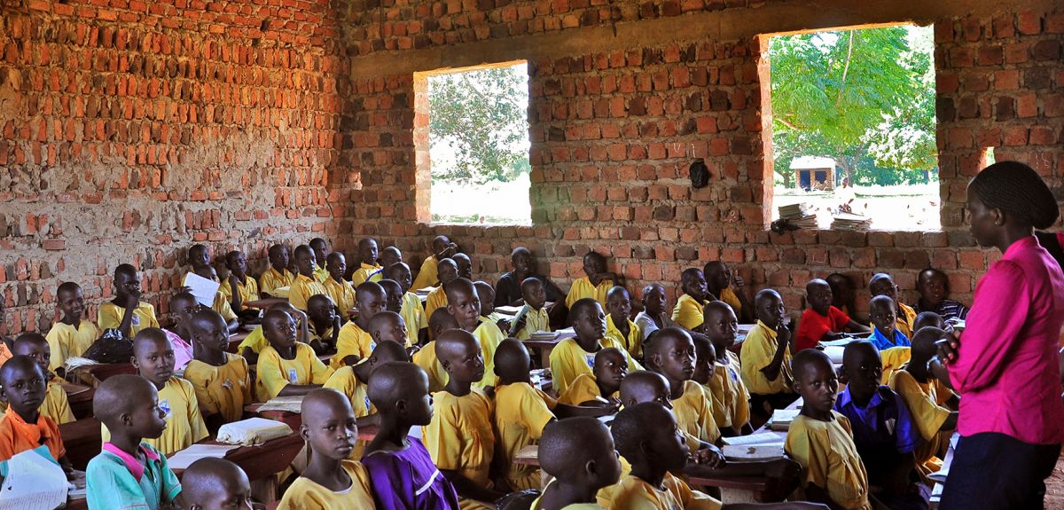 Ugandan classroom