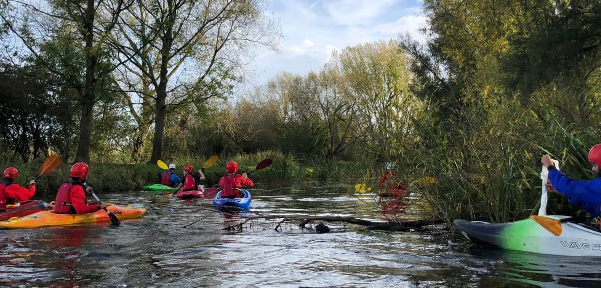 University of Oxford Student Ambassador Litter Picking Kayak Project