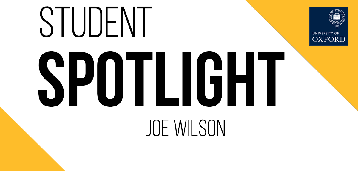 Student spotlight: Joe Wilson banner