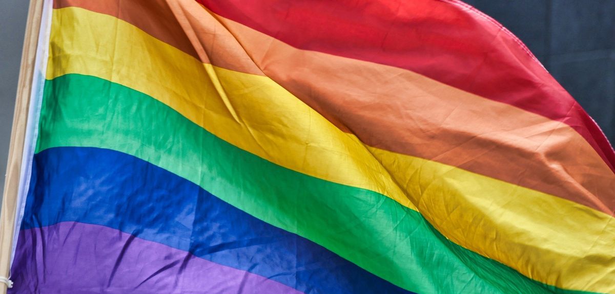 Picture of the rainbow flag