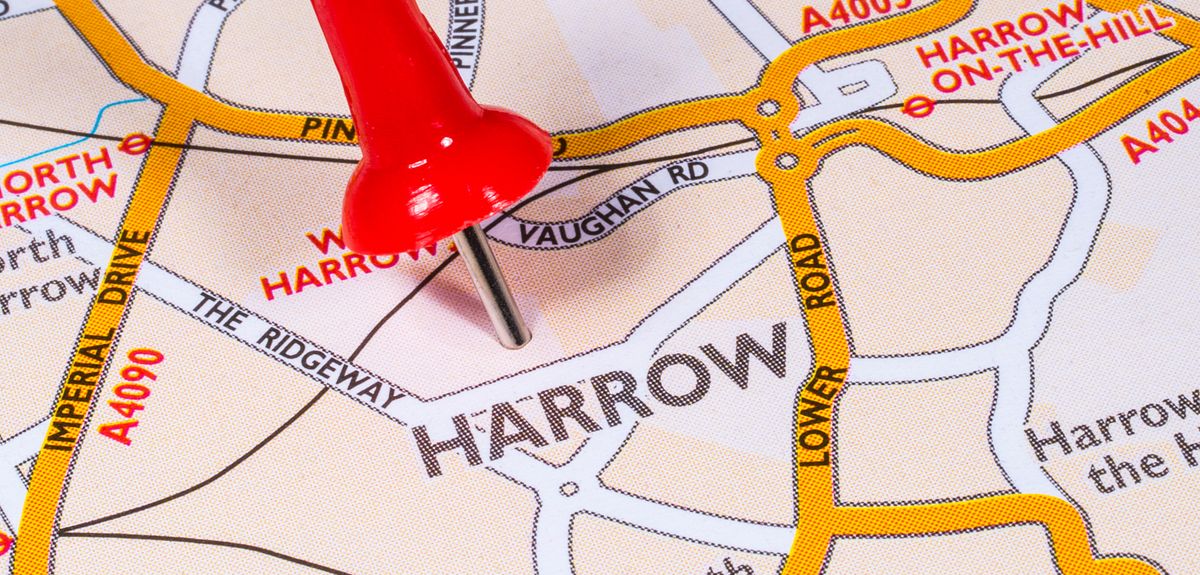 Harrow: A hot spot for COVID-19 identified by the dashboard