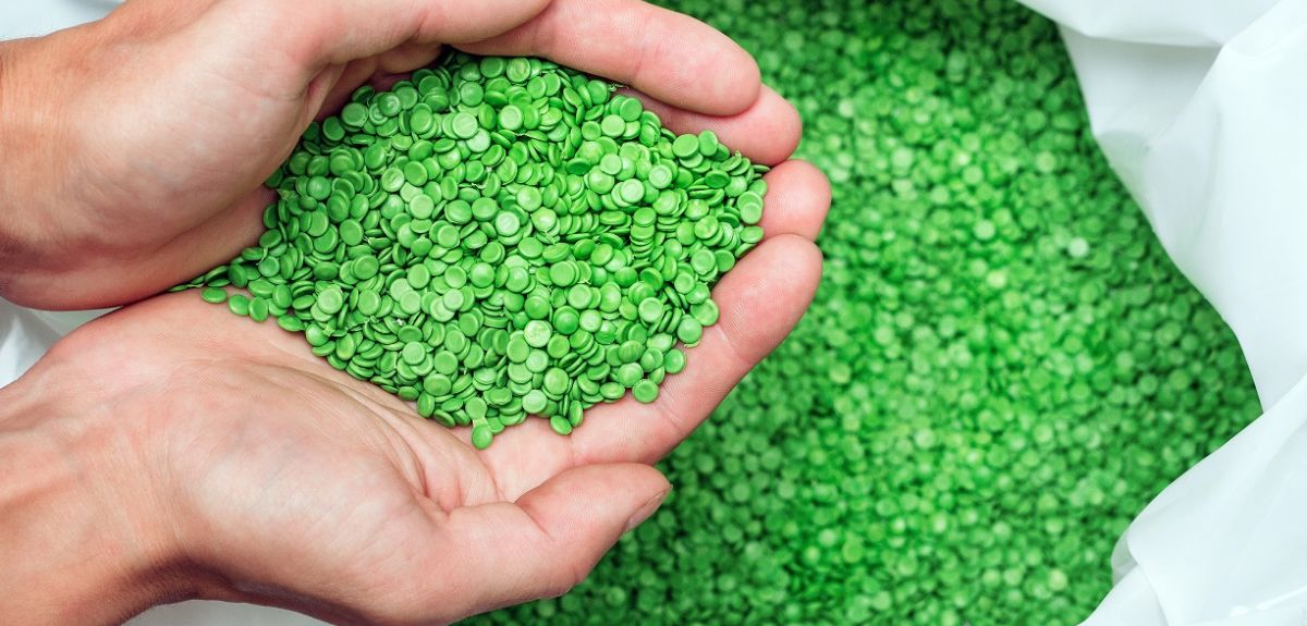 Biodegradable plastic pellets