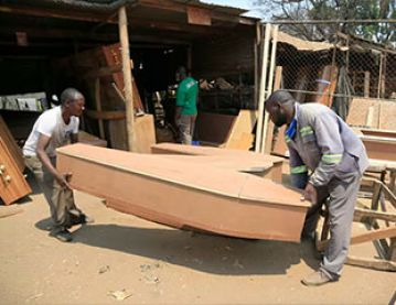 Coffin makers Zimbabwe