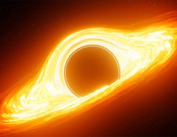 Black hole illustration