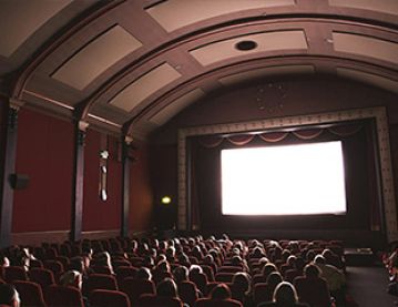 Interior of cinema