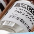 Vials of the Coronavirus SARS-CoV-2 vaccine