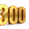 Image of 300 in numerals