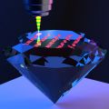 Laser writing Blender image cro