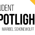 Student spotlight Maribel Schonewolff banner