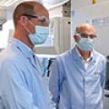 The Duke of Cambridge has today visited the University of Oxford’s Oxford Vaccine Group