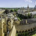 Panoramic Oxford skyline