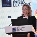 Professor Robyn Norton gives the first Oxford India Lecture
