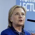 Hillary Clinton delivers Romanes Lecture of hope