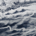 A satellite image with visible shipping emissions seen as tracks. Image credit: NASA WorldView / D Watson-Parris