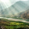 Yangtze river in Yunnan Province
