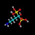 Alendronic acid molecule