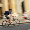 Cyclist in Oxford