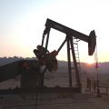 Sunset over the oil industry: Depleted oil fields are one of the targets for carbon dioxide burial.
