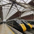 Photo of trains at London Paddington railway station. Credit: Pexels, Andrew Jones