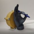 User testing of the new breathing-powered prosthetic hand