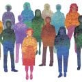 Stencils of humans in multiple textures and colours. Credit: aelitta, Getty Images