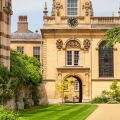 Image of Front Quadrangle of Trinity College. Oxford University