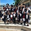 IntoUniversity students experiencing a special graduation ceremony at Christ Church college, Oxford.