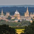 Image across the Oxford skyline