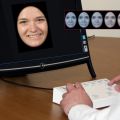 The PReDicT test asks people to respond to a range of faces (inset)