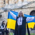 Kseniia Velychko, a legal professional from Kyiv, is studying at Oxford after being awarded one of the scholarships
