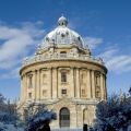 Radcliffe Camera in snow
